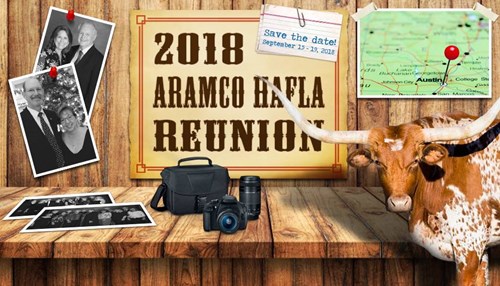 Save the Date for the 2018 Aramco Hafla Reunion