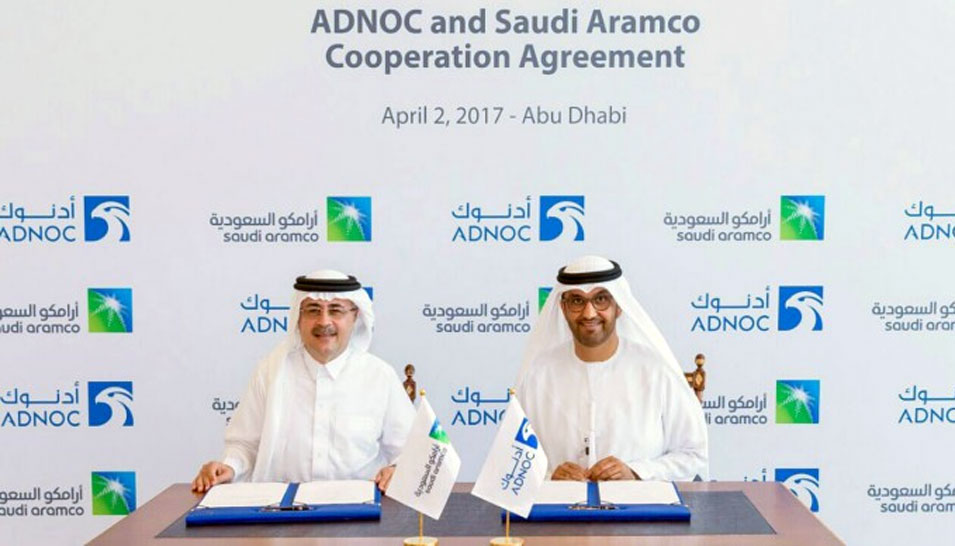 Saudi Aramco, ADNOC, Masdar