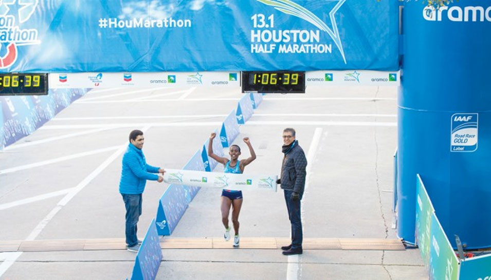 Records Broken at Aramco Houston Half-Marathon