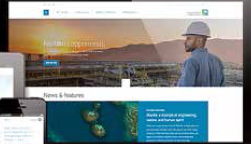 Saudi Aramco: Recharged Website Offering a Captivating Welcome