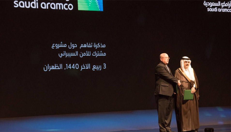 Saudi Aramco and Raytheon Sign MOU to Establish JV in Cybersecurity