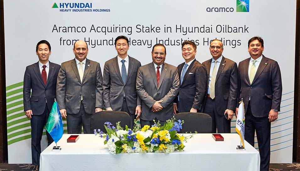 Saudi Aramco to Acquire Stake in South Korean Hyundai Oilbank