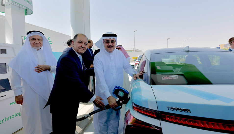 Saudi Aramco and Air Products Inaugurate Saudi Arabia’s First Hydrogen Fueling Station