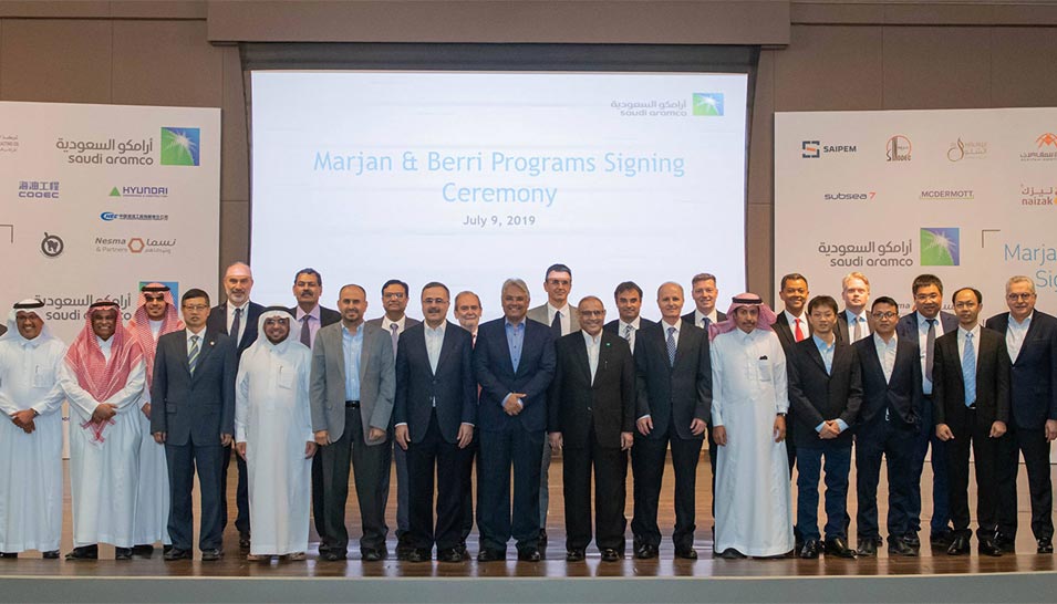 Saudi Aramco Awards Contracts Valued at $18 Billion to Increase Marjan and Berri Oilfields’ Production Capacity