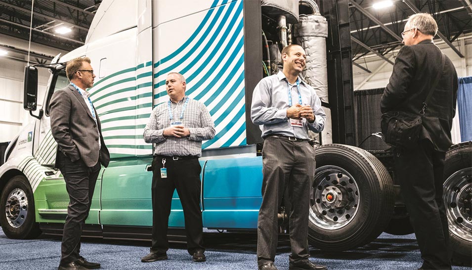 Aramco Debuts Low CO2 Demonstration Truck at SAE Innovations in Mobility Event in Detroit