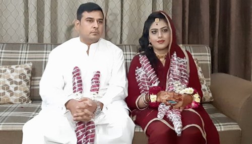 Kamran Ahmed Khan Weds Bushra Irshad