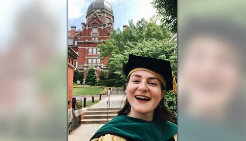 Leah Weston Graduates from Johns Hopkins Medical School