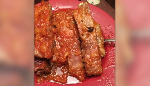 Hawaiian Fruited Spareribs