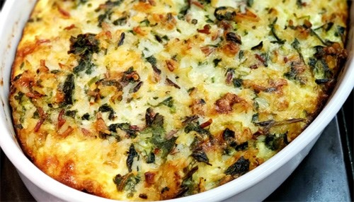 Spinach Rice Casserole