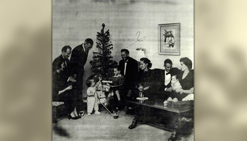 1950s Christmas Scenes from Sun and Flare