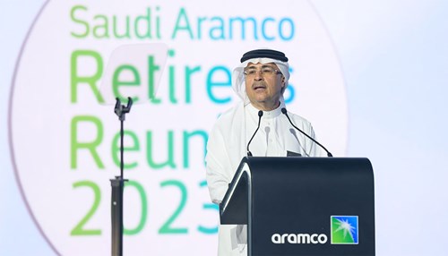 Amin Nasser Welcomes Retirees and Their Families to 2023 Reunion