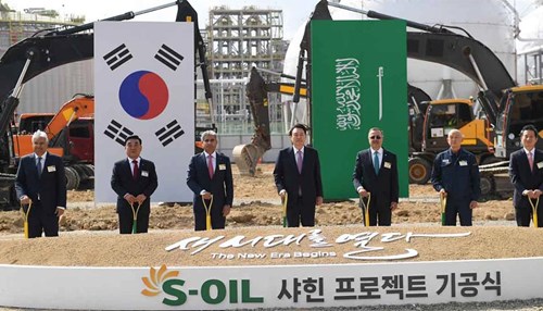 Aramco’s President and CEO, South Korean President Break Ground on $7 Billion Shaheen Petrochemical Project in South Korea