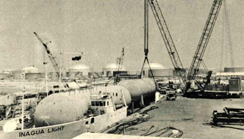 10,000 BBL Tanks Moved to NGL Site - 1977