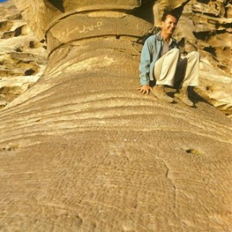 Bert Seal Visits Petra in 1958