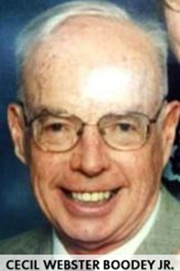 Cecil Webster Boodey Jr.