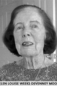 Helen Louise Weeks Devenney Moore