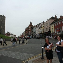 Windsor Castle with the Stevens