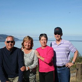 Ray and Sheila Stevens Visit Anchorage Alaska