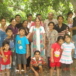 Family Visit to India - Mango Orchard